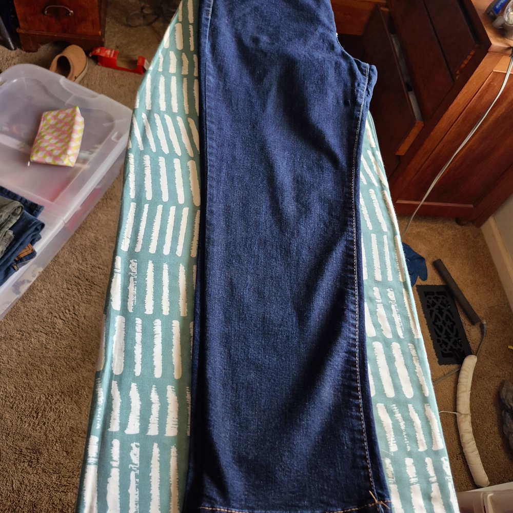 Lauren Ralph Lauren Blue Straight Leg Jeans - Picture 5 of 8
